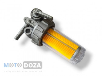 Эффективный кран топливный с фильтром для мотоблока 175N/180N (7/9Hp)