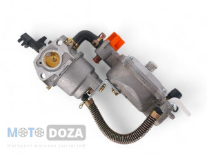 Карбюратор бензогенератора газ/бензин 3кВт