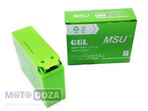 Аккумулятор 4 A/h Lets (11,2х3,8х8,5) MSU Taiwan (гель)