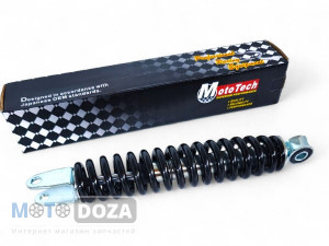 Амортизатор задний Suzuki AD/Lets 265 mm (Black) от MotoTech Taiwan