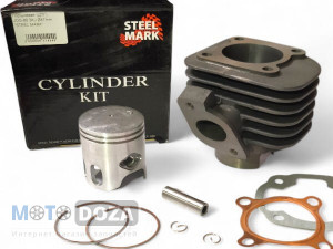 Цилиндр+поршень Yamaha Jog 3KJ 80cc 47mm Steel Mark