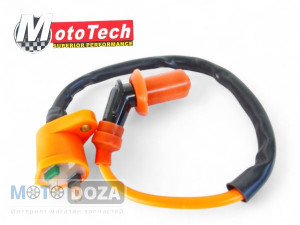 Катушка зажигания Honda Dio/GY6 (orange) MotoTech