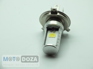 Лампа фары (цоколь H4) LED