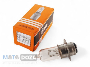 Лампа фары galogen 1ус 12V 18/18W Lead