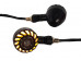 Повороты круглые (пара) диодные LED R-283 Yelloy+Blue Kurosawa M-T