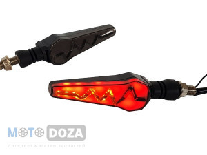Повороты LED KC-054 (Yelloy+Red)