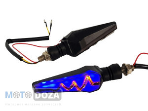 Повороты LED KC-054 (Yelloy+Blue)