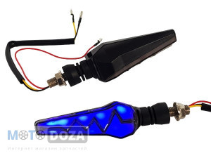 Повороты LED KC-054 (Yelloy+Blue)