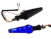 Повороты стреловидные диодные LED (пара) KC-054 YELLOW+BLUE Kurosawa M-T