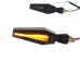 Повороты стреловидные диодные LED (пара) R-264 YELLOW+RED Kurosawa M-T