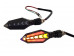 Повороты стреловидные (пара) диодные LED MTG-246 YELLOW+RED Kurosawa M-T