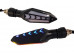 Повороты стреловидные (пара) диодные LED MTG-246 YELLOW+RED Kurosawa M-T