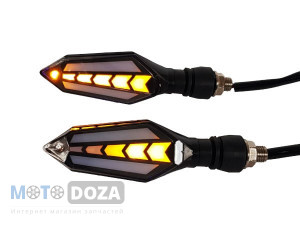 Повороты LED MTG-246 (Yelloy+Blue)