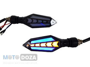 Повороты LED MTG-246 (Yelloy+Blue)