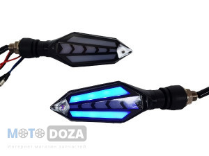 Повороты LED MTG-246 (Yelloy+Blue)