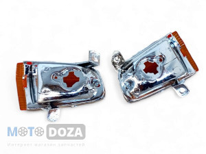 Поворот передний в сборе Lead AF-20/90 оранжевые (пара)