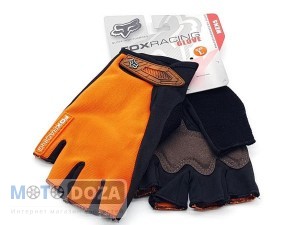 Перчатки (без пальцев) Fox Raising (оранжевые)