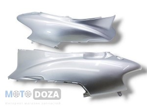 Боковые щитки Honda Dio AF-34/35 серые (пара)
