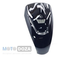 Комплект пластика Suzuki Lets-3/DX (бабочка) (чёрный)