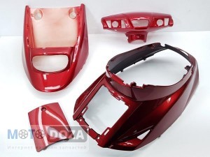 Комплект пластика Yamaha Jog Poche 3KJ (красный)