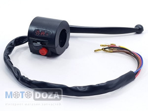 Переключатели+ручки Alpha черные, в сборе (пара)