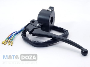 Переключатели+ручки Alpha черные, в сборе (пара)