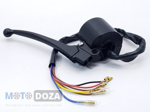 Переключатели+ручки Alpha черные, в сборе (пара)