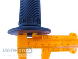Ручки резиновые c креплением троса (пара) B735 MotoTech