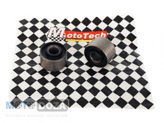 Сайлентблок двигателя D=28 mm MotoTech для Dio AF56/Tact AF16 (2 шт.)