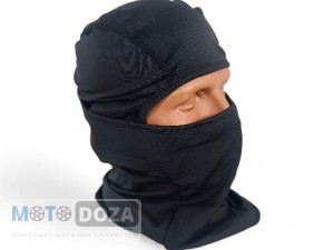 Подшлемник зимний эластан на флисе FH-L черный (Black)