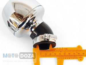 Фильтр нулевого сопротивления 38 mm 45град. KOSO