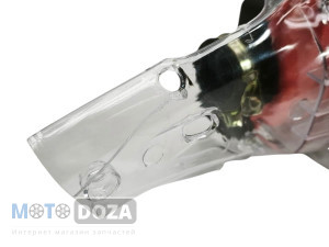 Корпус воздушного фильтра Dio AF34 (прозрачный) с дефектом