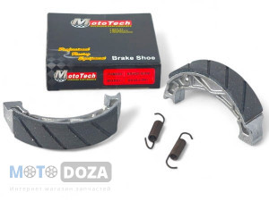 Колодки переднего/заднего тормоза Yamaha Jog 3KJ/SA36J (d-110) MotoTech Taiwan