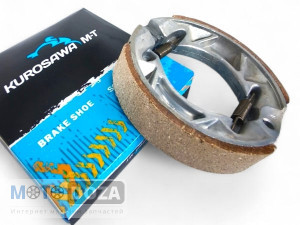 Колодки заднего тормоза Yamaha Gear 4-Т/2-Т (А090) Kurosawa M-T