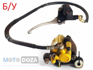 Тормозная машинка + суппорт + шланг Suzuki Sepia/Address б/у