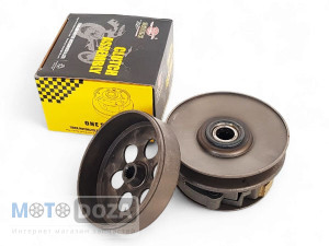 Вариатор задний Yamaha Jog-50 2 колодки (в сборе) TMMP