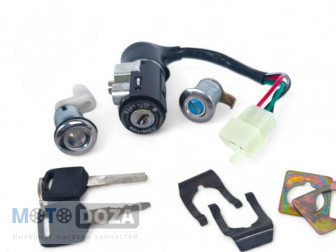 Комплект замков для Honda Dio AF18: безопасность и надежность вашего скутера